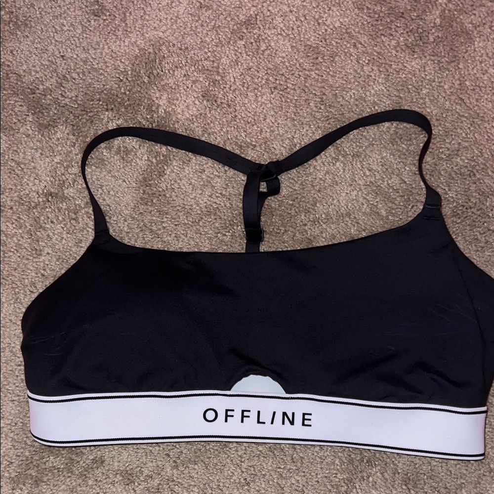 Women's gray Sports Bra